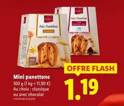 Lidl FAVORINA Mini Panettone offre