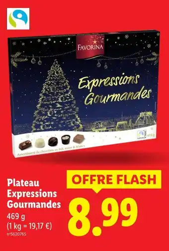 Lidl FAVORINA Plateau Expressions Gourmandes offre