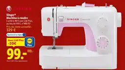 Lidl SINGER Machine à coudre offre