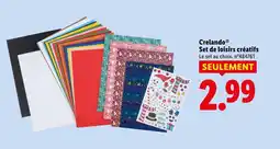 Lidl CRELANDO Set de loisirs créatifs offre