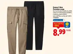 Lidl ESMARA Men Pantalon cargo offre