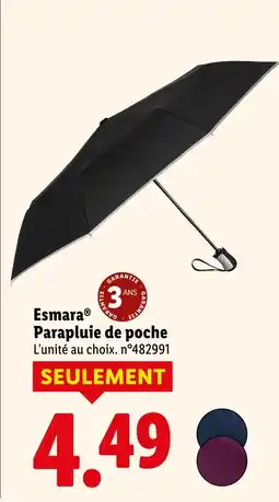 Lidl ESMARA Parapluie de poche offre