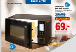 Lidl SILVERCREST Four à micro-ondes offre