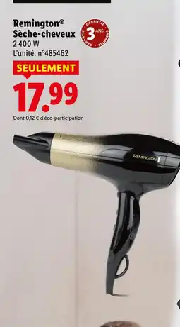 Lidl REMINGTON Sèche-cheveux offre