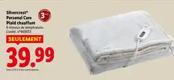Lidl SILVERCREST Personal Care Plaid chauffant offre
