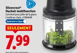 Lidl SILVERCREST Hachoir multifonction offre