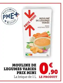 U Express Mouliné de légumes variés offre