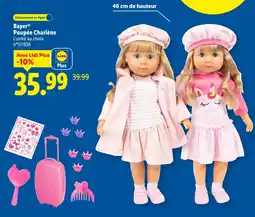 Lidl BAYER Poupée charlène offre