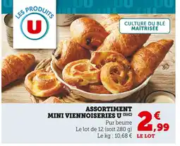 U Express U Assortiment Mini Viennoiseries offre