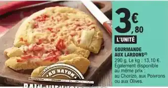 Gourmande aux lardons
