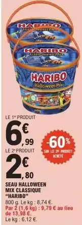 E.Leclerc Express Haribo - seau halloween mix classique offre