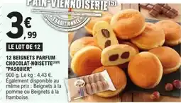 E.Leclerc Express Pasquier - 12 beignets parfum chocolat-noisette offre