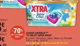 E.Leclerc Express Super croix - lessive capsules offre