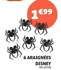 Gifi Disney - araignées offre
