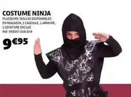Gifi Ninja - costume offre