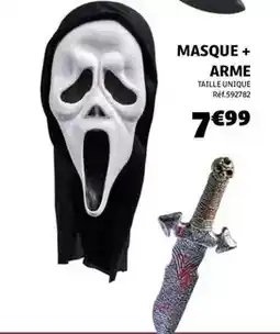 Gifi Masque + arme offre