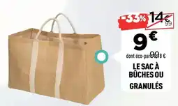 Centrakor Le sac à bûches ou granules offre