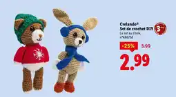 Lidl Crelando - set de crochet diy offre