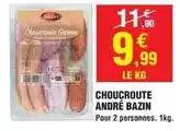Intermarché Choucroute andré bazin offre
