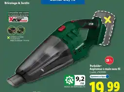 Lidl Parkside - aspirateur à main sans fil offre