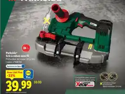 Lidl Parkside - scie à ruban sans fil offre