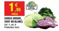 Intermarché Cat - choux (rouge, vert ou blanc) offre