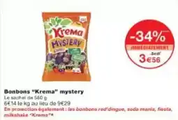 Monoprix Krema - bonbons krema offre