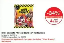 Monoprix Mix - mini sachets tôtes brulées halloween offre