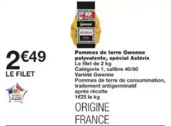 Monoprix Pommes de terre offre