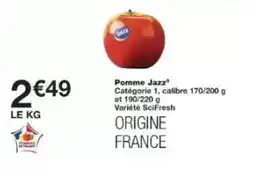 Monoprix Jazz - pomme offre