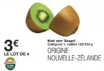 Monoprix Zespri - kiwi vert offre