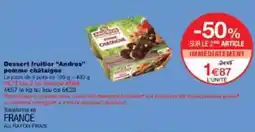 Monoprix Andros - dessert fruitier offre