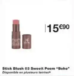 Monoprix Stick blush 03 sweet poem boho offre