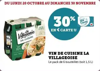 U Express Vin de cuisine la villageoise offre