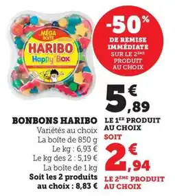 Maximarché Bonbons haribo offre