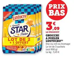 Maximarché Gnocchi a poeler lustucru offre