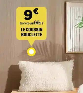 Centrakor Le coussin bouclette offre