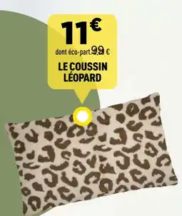 Centrakor Le coussin léopard offre