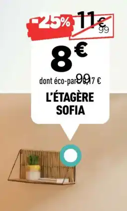 Centrakor L'étagère sofia offre