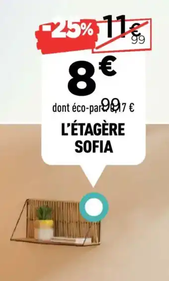 Centrakor L'étagère sofia offre