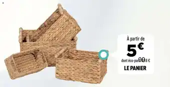 Centrakor Le panier offre