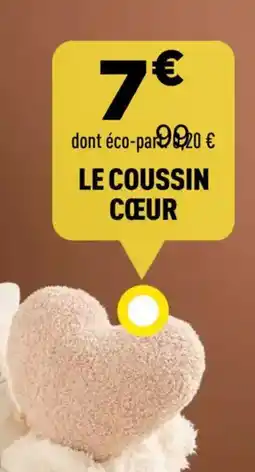Centrakor Le coussin cœur offre