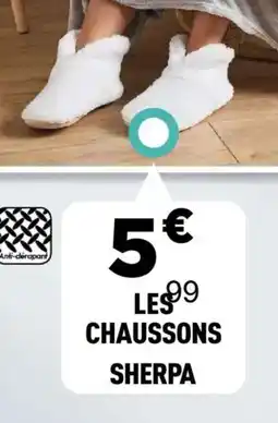 Centrakor Chaussons sherpa offre