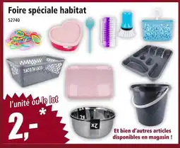 Norma Foire spéciale habitat - l'unité ou le lot offre