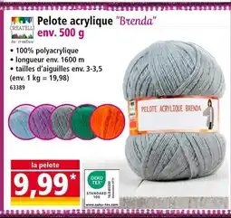 Norma BRENDA Pelote acrylique offre