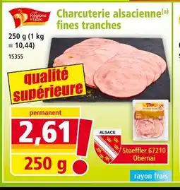 Norma Les Régions à Table Charcuterie alsacienne fines tranches offre