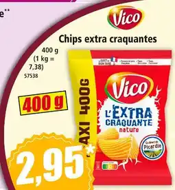 Norma Vico Chips extra craquantes nature offre