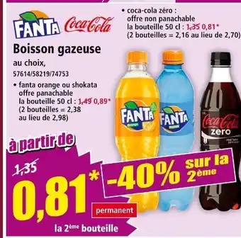 Norma Coca-cola Coca-cola zéro offre