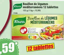 Norma Knorr Bouillon de légumes méditerranéens offre