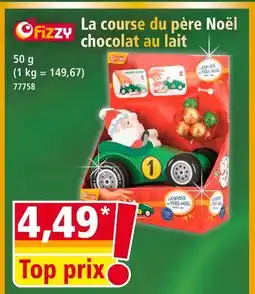 Norma Fizzy La course du père Noël chocolat au lait offre